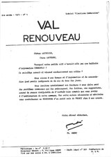 Couverture Bulletin 1971