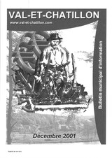 Couverture Bulletin 2001