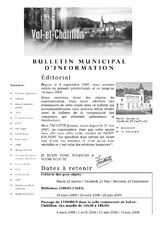 Couverture Bulletin 2007
