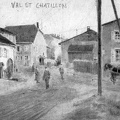 Carrefour entre les rues Beau Soleil, Morval et Rayeterre en 1916