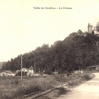 En route vers le château de Châtillon