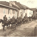 Convoi allemand traversant la Grand'Rue (1916)