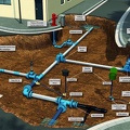 Shéma d'un réseau eau potable