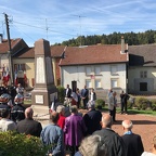 Inauguration de la rénovation du Monument aux Morts et du square Klopstein