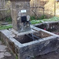 Fontaine du rayeu remise en eau